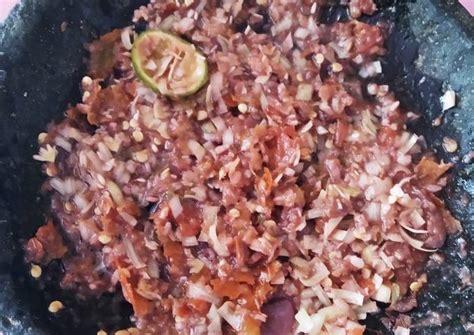 Resep SAMBAL HONJE KECOMBRANG Oleh Yu Nisa Cookpad