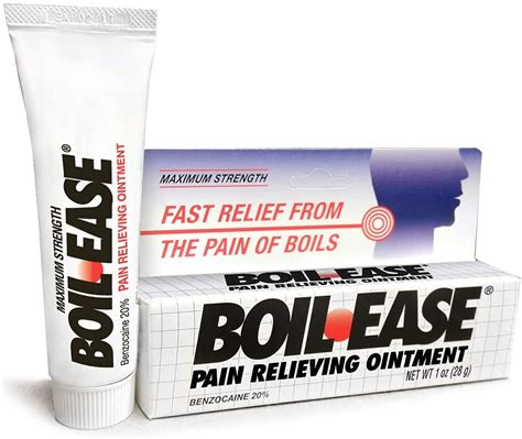 Boil-Ease Pain Relieving Ointment, 1 oz, Fast Relief from Boil Pain