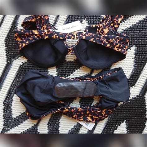 WeWoreWhat Swim Nwt Weworewhat Claudia Top Emily Bottom Bikini Set Poshmark