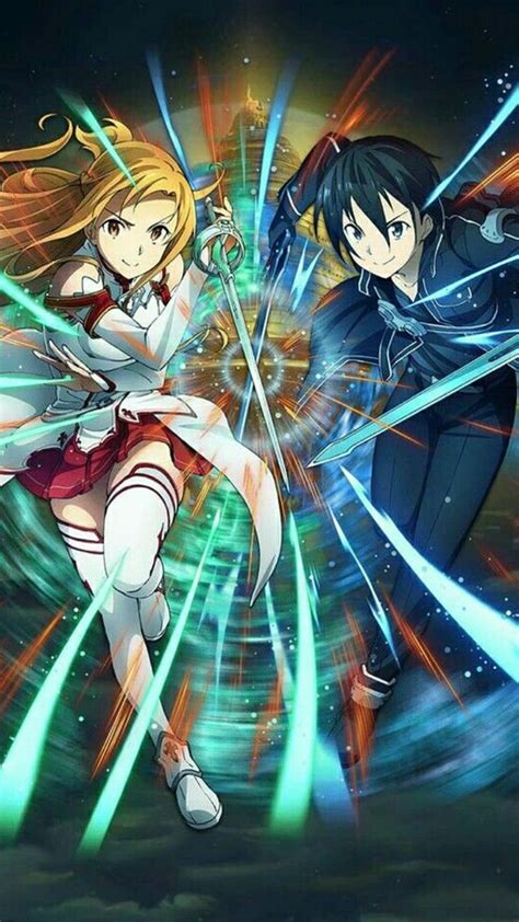 Sword Art Online Anime Art Asuna Game Kirito Md Online Sao