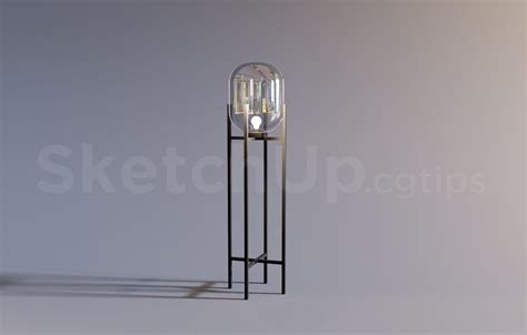 9282 Free Sketchup Floor Lamp Model Download