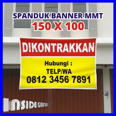 Jual Bikin Cetak Spanduk Dijual Banner Dikontrakkan Baner Dikontrakan