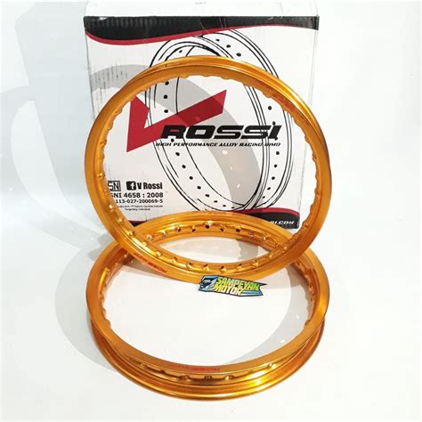 Jual Velg Rim Jari Jari Set Rossi Master Ring 14 140 160 W Shape Gold