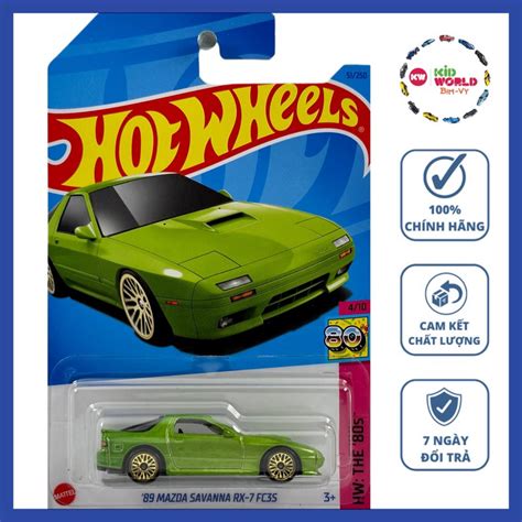 Xe mô hình Hot Wheels basic Mazda Savanna RX FC S HKG Shopee Việt Nam