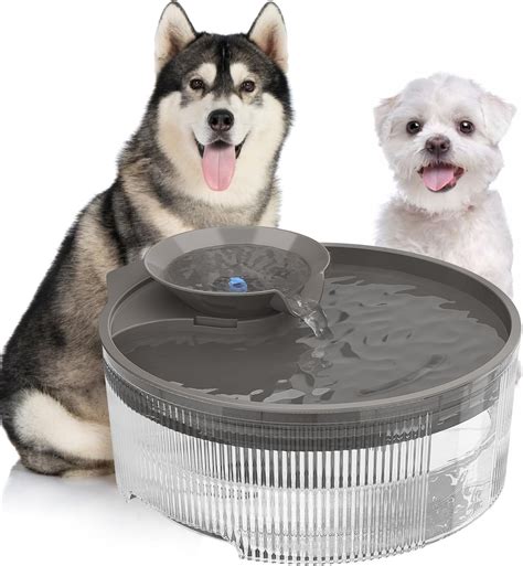 Pet Supplies : Kenida 169oz/5L Dog Water Fountain: Automatic Dog Water ...