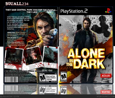 Alone in the Dark PlayStation 2 Box Art Cover by Squall234