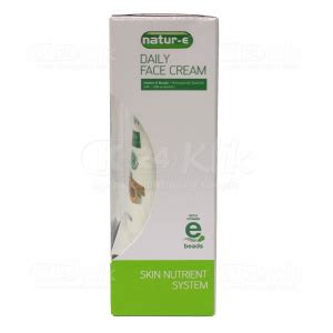 Natur E Daily Face Cream 50 Ml Manfaat Dosis Efe