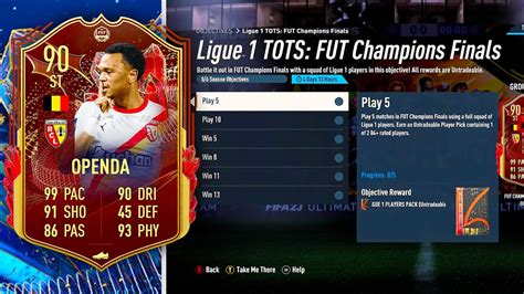 How To Complete Ligue 1 Tots Fut Champions Finals Objectives ⭐ Fifa 23