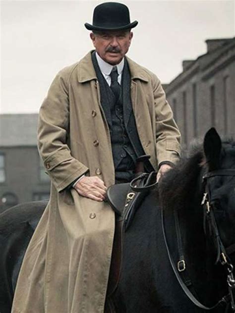 Sam Neill Peaky Blinders Trench Coat New American Jackets