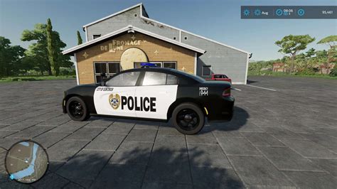 Dodge Charger SRT Polizei V1 0 1 0 Mod Landwirtschafts Simulator 25