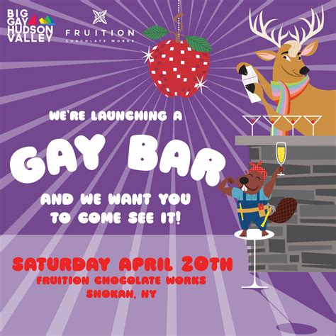 Gay Bar Launch Party Big Gay Hudson Valley