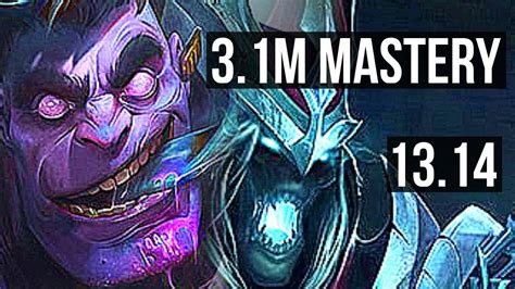 Dr Mundo Vs Karthus Jng 31m Mastery 800 Games 414 Euw