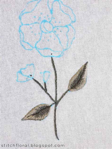 Cecelia Rose Stitch Along: Part 1 - Stitch Floral