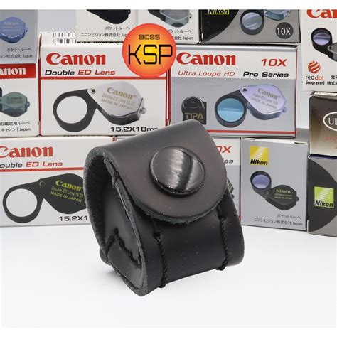 ซองหนังสำหรับ กล้องส่องพระ 10x18mm สำหรับ Nikon Canon Full Hd และ Ultra