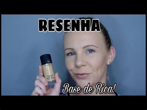 Resenha Base Studio Fix Fluid M A C Youtube