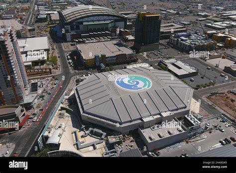 An aerial view of the Footprint Center, Tuesday, March 2, 2021, in ...