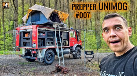 H Prepper Unimog Bernachtung Funktionstest Vom Umbau