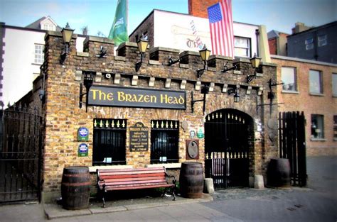 The Brazen Head Pub. Oldest Pub in Ireland. Dublin pubs. Irish pubs ...