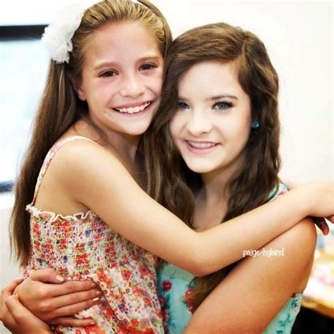 Kenzie Ziegler And Brooke Hyland At Kenzie S 9th Birthday Party Dance