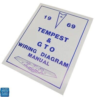 Gto Lemans Tempest Wiring Diagram Manual New Ebay