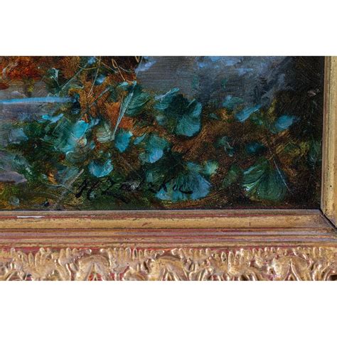 Hans Zatzka A Very Fine Oil On Canvas Flowers Of The Alps For Sale At