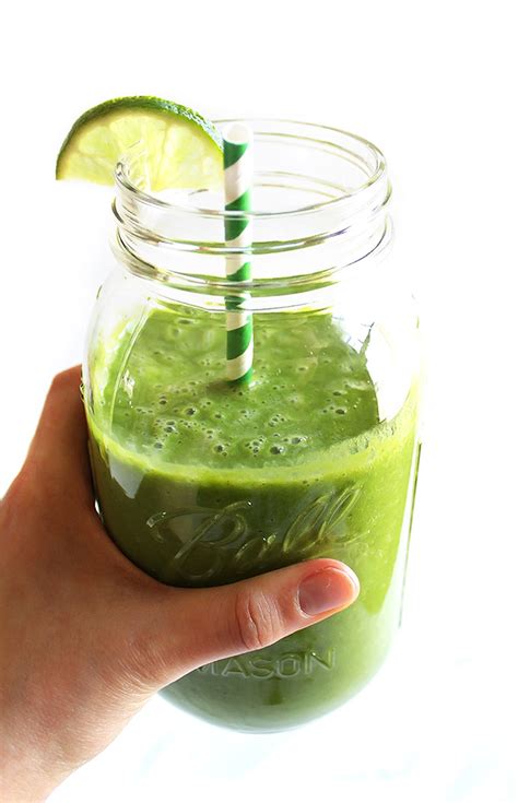 Super Green Pineapple Lime Cilantro Smoothie Robust Recipes