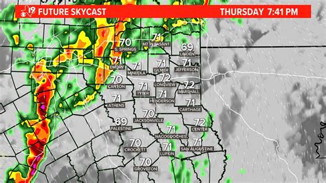 Severe weather expected to cross East Texas later tonight | cbs19.tv