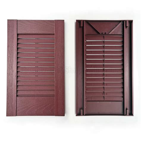 Vertical Exterior Window Shutters