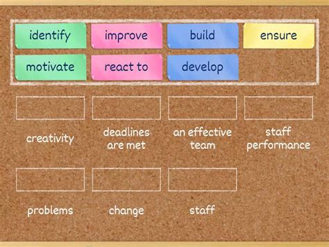 Unit 1 Complete The Gaps With Verbs From The List To Describe Some Of