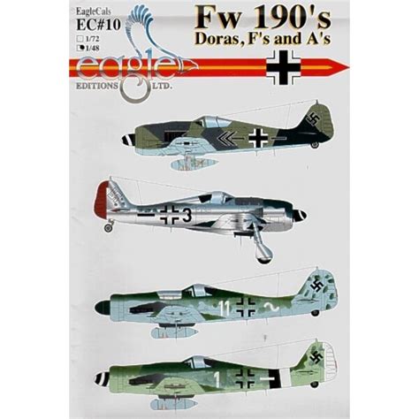 Eagle Cal Decal Decal Focke Wulf Fw A D F A Kurt Buhl