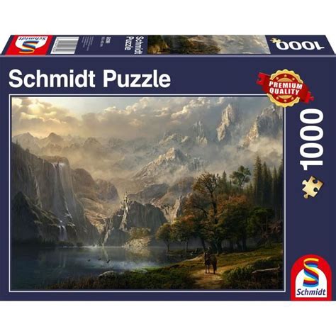 Puzzle Schmidt Spiele Cascade Idyllique Paysage Et Nature