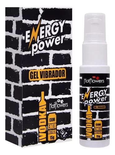 Gel Vibrador Energy Power Vodka Y Energético 15g Hot Flowers MercadoLibre