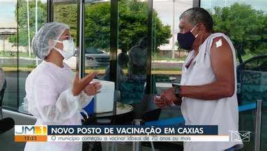 JMTV 1ª Edição Caxias inaugura novo ponto de vacinação contra a Covid