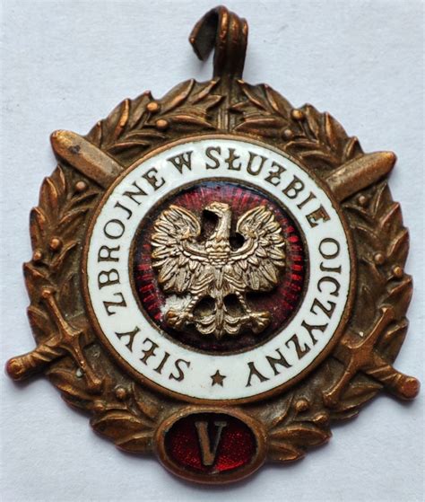 Medal Siły zbrojne w służbie ojczyzny V 12444871841 oficjalne