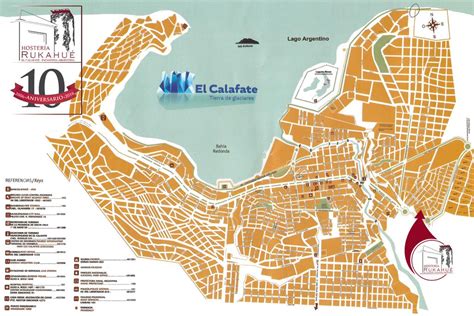 Mapas Y Planos De El Calafate Conmimochilacuestas