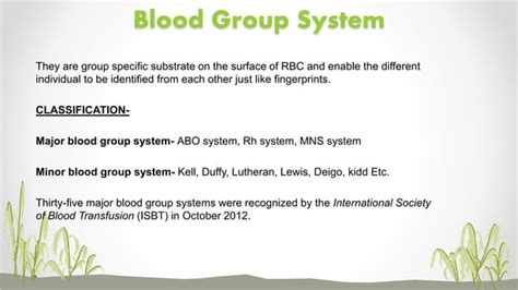 Blood Groups Blood Transfusion Hazards Blood Bank Ppt