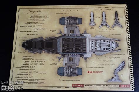 Firefly – Serenity Blueprints Reference Pack – Disperser Tracks