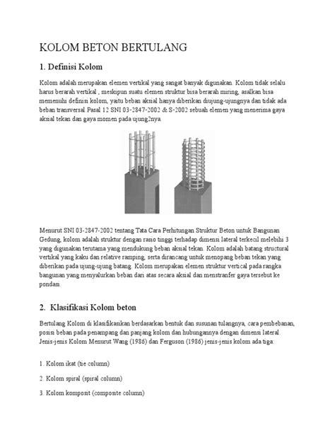 Pdf Kolom Beton Bertulang Dokumen Tips