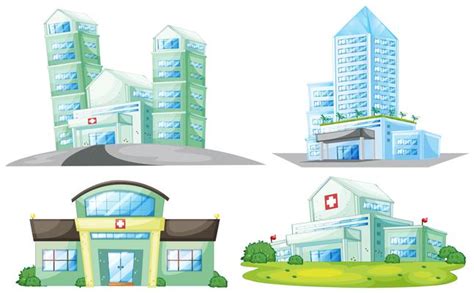 Hospital Building Vector Art, Icons, and Graphics for Free Download