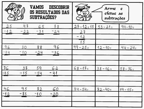 Atividades Adi O E Subtra O Aprenda Brincando A Matem Tica