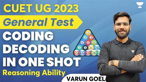 Coding Decoding In One Shot Reasoning Ability General Test For CUET