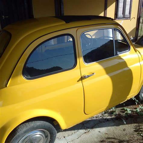 1968 Fiat 500 F Yellow - Garage Fiat 500