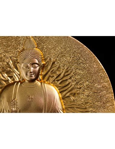 THE BUDDHA Creator Of Buddhism 2 Oz Gold Gilded Silver Coin 2000 CF