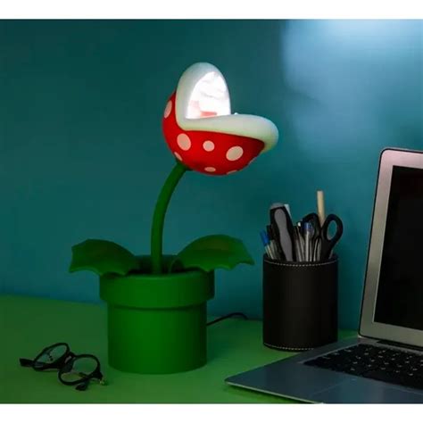 Lámpara Planta Carnívora Super Mario Frikiosco