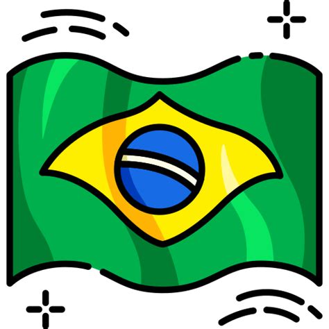 Bandera De Brasil Iconos Gratis De Banderas