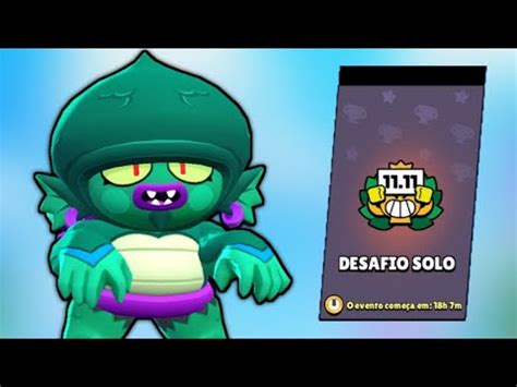 Como Ganhar O Desafio Solo No Brawl Stars Youtube