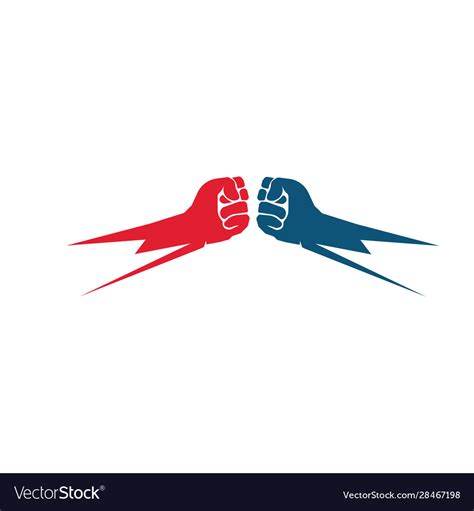 Hand Strong Logo Royalty Free Vector Image Vectorstock