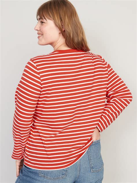 Long Sleeve Everywear Striped T Shirt Old Navy