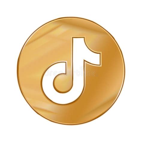 Tiktok Vector Social Media Icon Instagram Logo Illustration Stock