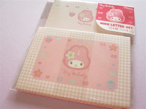 Kawaii Cute Mini Letter Set Sanrio My Melody S Kawaii Shop